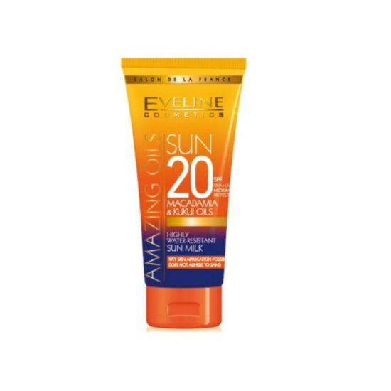 Eveline Amazing Oils Highly Water-Resistant (Spf 20) Sun lotion 200 ml