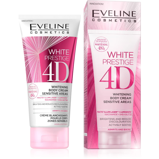 Eveline 4D White Prestige Whitening Body Cream 100 ml