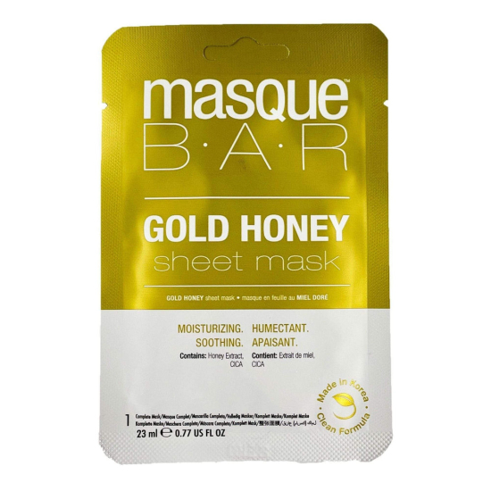 Masque Bar Gold Honey Sheet Mask