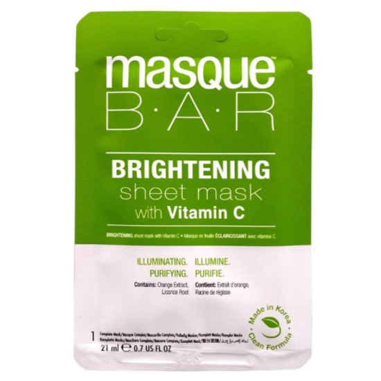 Masque Bar Brightening Sheet Mask With Vitamin C
