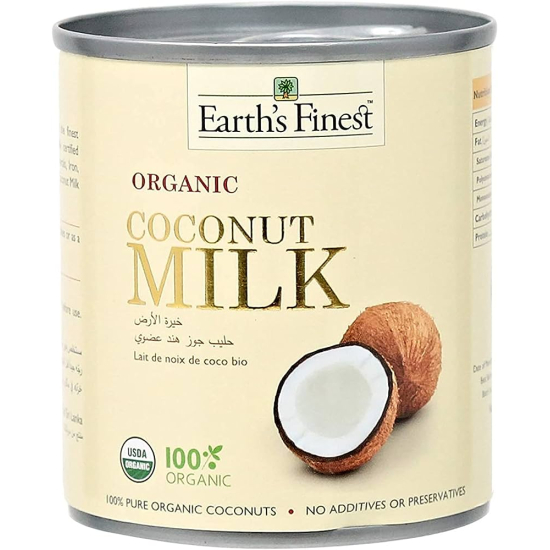 Earth's Finest Organic Coconut Milk 200 ml