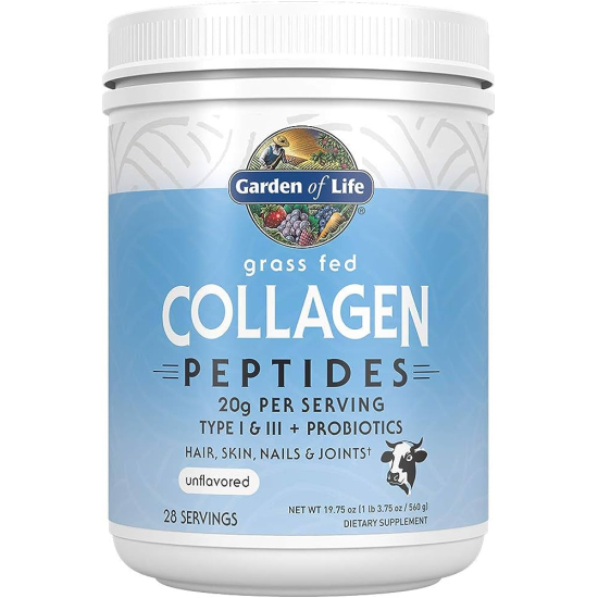 Garden of Life Grass Fed Collagen Peptides 560g Powder