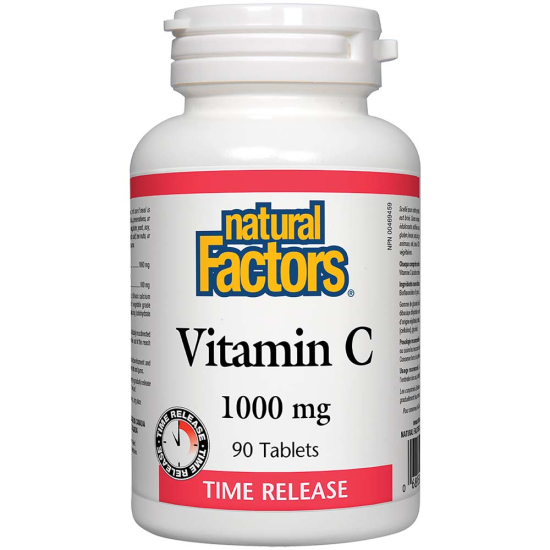Natural Factor Vitamin C 1000 mg 90 Tablets