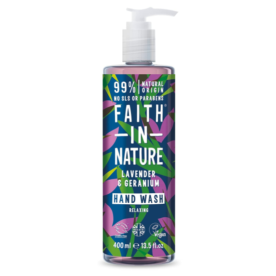 Faith In Nature Hand Wash Lavender & Geranium 400 ml