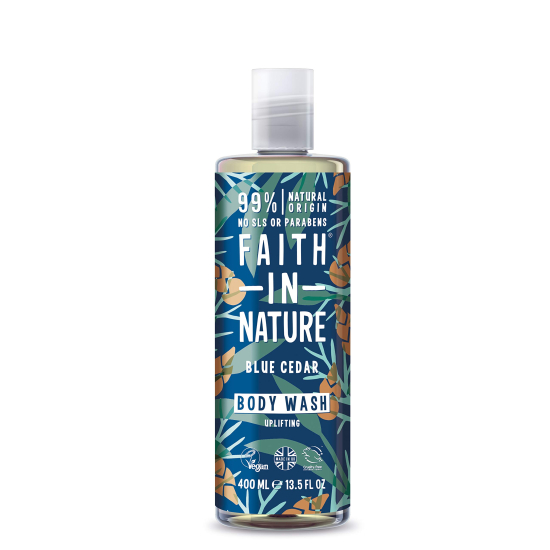 Faith In Nature Body Wash Blue Cedar 400 ml