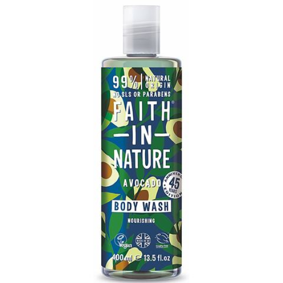 Faith In Nature Body Wash Avacado 400 ml