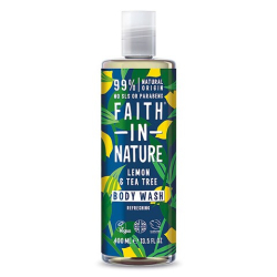 Faith In Nature Body Wash Lemon & Tea Tree 400 ml Faith In Nature Body Wash Lemon & Tea Tree 400 ml