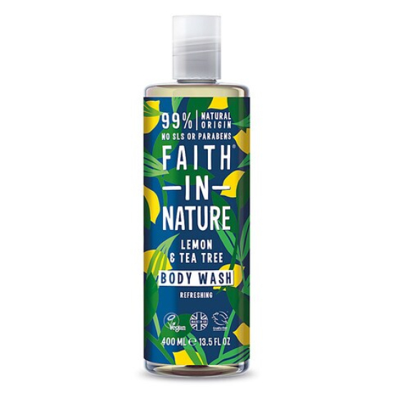 Faith In Nature Body Wash Lemon & Tea Tree 400 ml