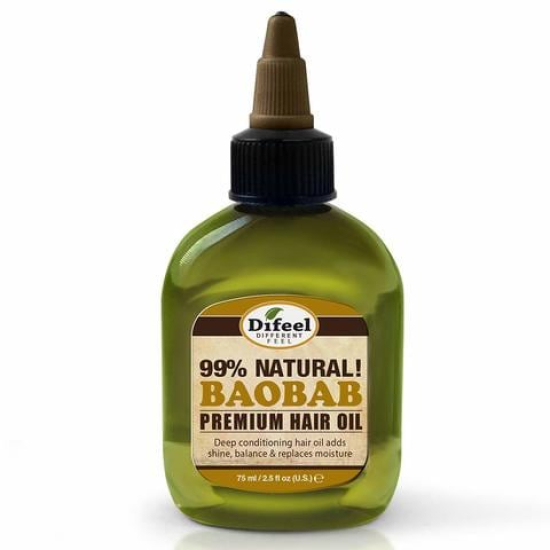 Difeel Premium Natural Hair Oil Baobab 75 ml