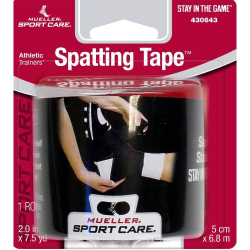 Mueller Spatting Tape Black Mueller Spatting Tape Black