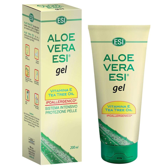 Esi Aloe Vera Gel Vitamin E + Tea Tree 200 ml