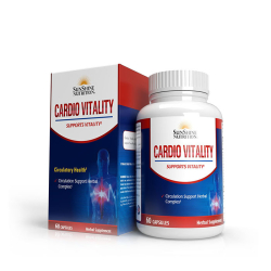 Sunshine Nutrition Cardio Vitality 60 Capsules Sunshine Nutrition Cardio Vitality 60 Capsules