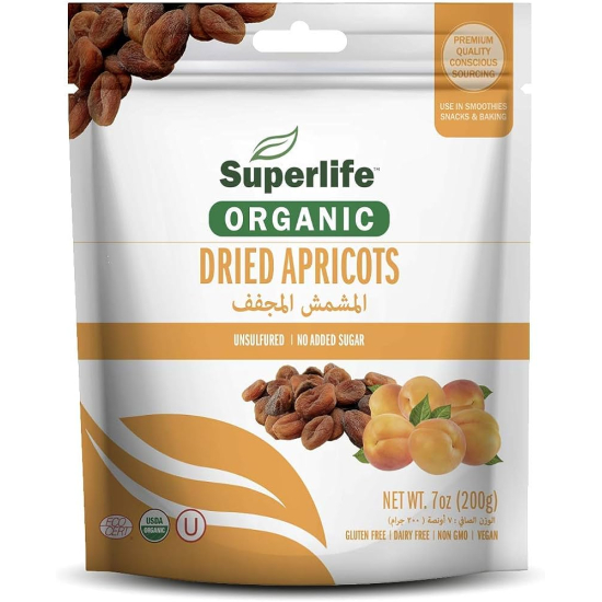 Superlife Dried Apricots 200g