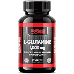 Muscle Core L-Glutamine 1000 mg 60 Capsules