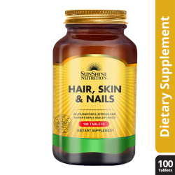 Sunshine Nutrition Skin Nails & Hair 100 Tablets Sunshine Nutrition Skin Nails & Hair 100 Tablets