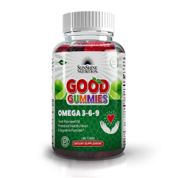 Sunshine Nutrition Good Gummies Omega 3-6-9 60 Tablets Sunshine Nutrition Good Gummies Omega 3-6-9 60 Tablets