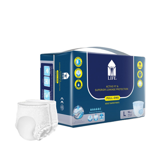 Life Adult Diapers Pull-On 16 Pcs Size LG