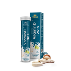 Sunshine Nutrition Vitamin D 1000 IU Citrus Effervescent 20 Tablets Sunshine Nutrition Vitamin D 1000 IU Citrus Effervescent 20 Tablets