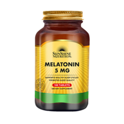 Sunshine Nutrition Melatonin 5mg 100 Tablets Sunshine Nutrition Melatonin 5mg 100 Tablets