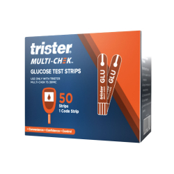 Trister Multi-Check Glucose 50's Test Strip Trister Multi-Check Glucose 50's Test Strip