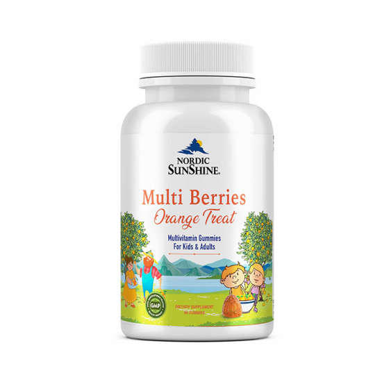 Nordic Sunshine Multiberris Multivitamin 60 Gummies