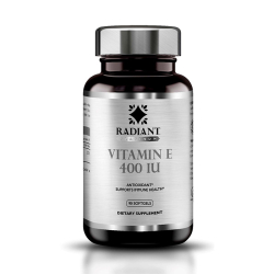 Radiant Platinum Vitamin E 400 IU 90 softgels Radiant Platinum Vitamin E 400 IU 90 softgels