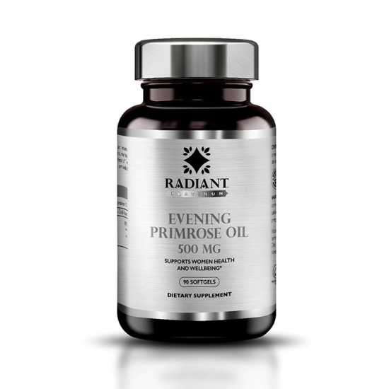 Radiant Platinum Evening Primrose Oil 500mg 90 Softgel