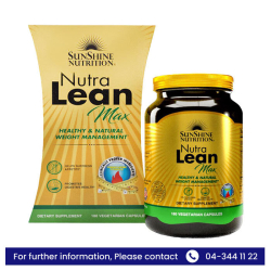 Sunshine Nutrition Nutra Lean Max 180 Capsules Sunshine Nutrition Nutra Lean Max 180 Capsules