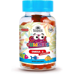Sunshine Nutrition Cool Gummies Kids Omega 3 With Dha/Epa 120 Tablets Sunshine Nutrition Cool Gummies Kids Omega 3 With Dha/Epa 120 Tablets