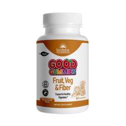 Sunshine Nutrition Good Gummies Fruit vegetable & 60 Fiber Gummies Sunshine Nutrition Good Gummies Fruit vegetable & 60 Fiber Gummies