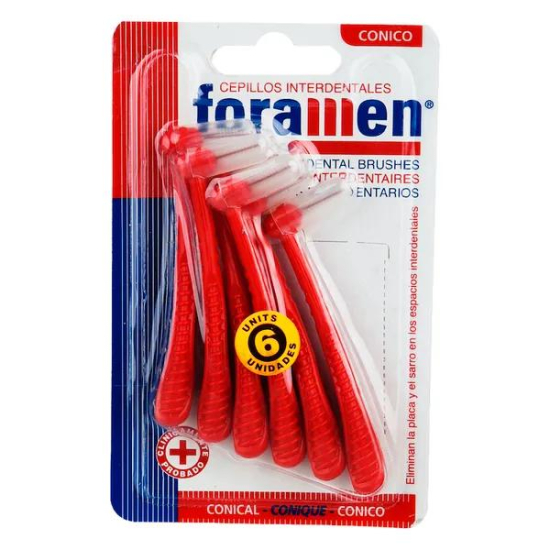 Foramen Interdental Brush Curve Conical