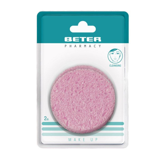 Beter 2 Cleaning Sponges Cellulose 7.5cm
