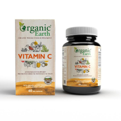 Organic Earth Vitamin C 60 Capsules Organic Earth Vitamin C 60 Capsules