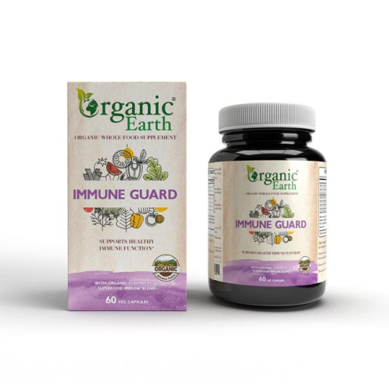 Organic Earth Immune Guard 60 Capsules