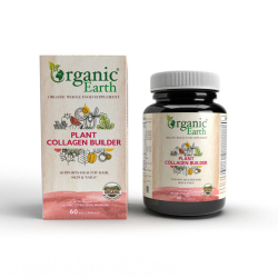 Organic Earth Plant Collagen Builder 60 Capsules Organic Earth Plant Collagen Builder 60 Capsules