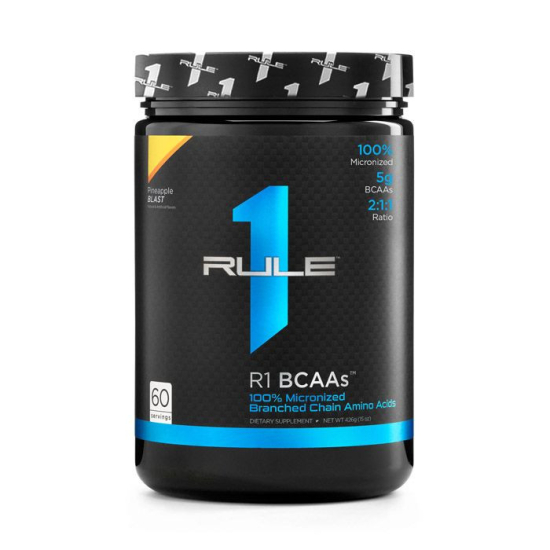 Rule1 BCAA 60 Servings Pineapple Blast