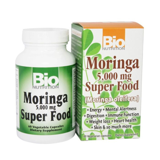 Bio Nutrition Moringa Super Food 60's capsules