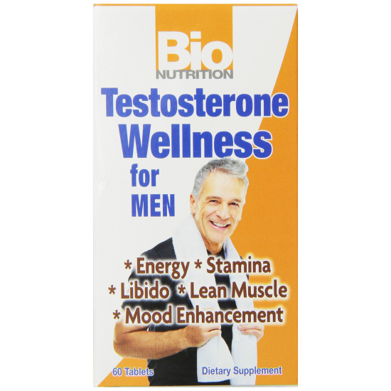 Bio Nutrition Testosterone Wellness For Men 60 Tablets