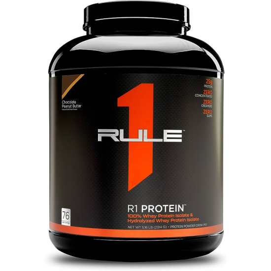 Rule1 Protein 76 Servings Chocolate Peanut Butter 5.15Lb