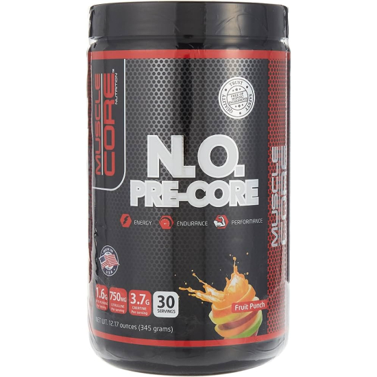 Muscle Core Nutrition N.O. Pre Core 30 Servings Fruit Punch