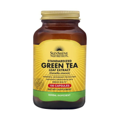 Sunshine Nutrition Green Tea 320 mg 100 Capsules Sunshine Nutrition Green Tea 320 mg 100 Capsules