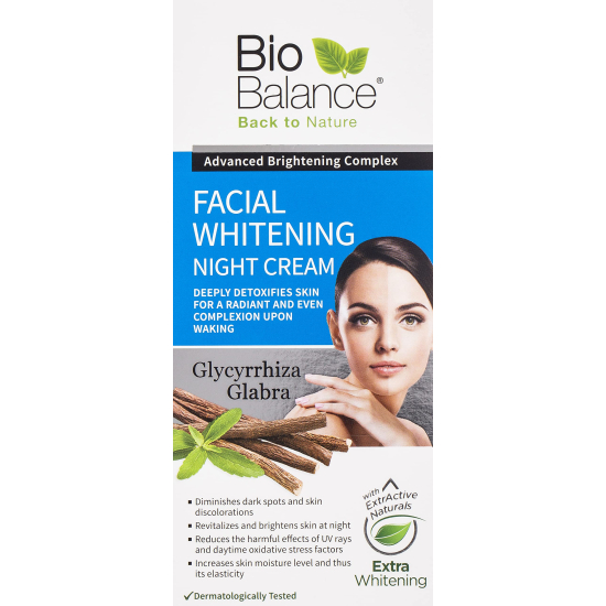 Bio Balance Facial Whitening Night Cream 55 ml
