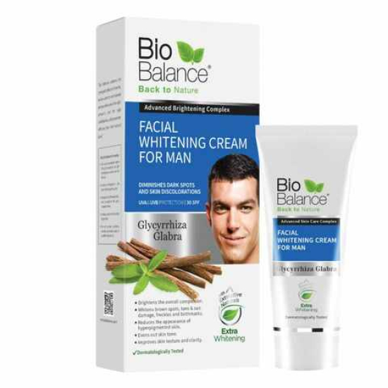Bio Balance Facial Whitening Cream For Men 60 ml