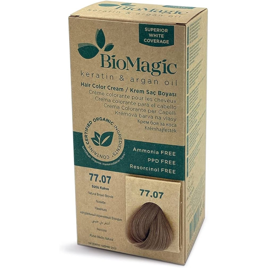 Biomagic Hair Color C K 77/07 Natural Brown Blonde