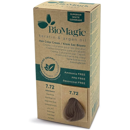 Biomagic Hair Color C K 7/72 Beige Blonde