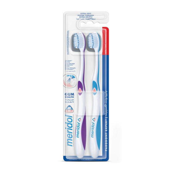 Meridol Parodont Expert Extra Soft Toothbrush x2