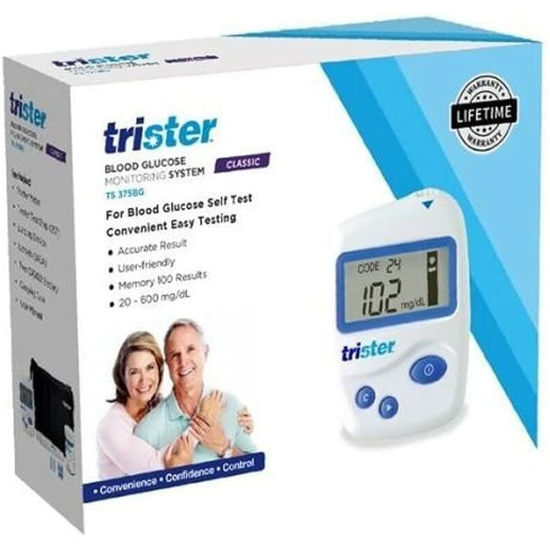Trister Blood Glucose Monitoring System Without/Strips:Ts-375Bg