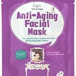 Cettua Clean & Simple Anti-Aging Facial Mask 1's Cettua Clean & Simple Anti-Aging Facial Mask 1's