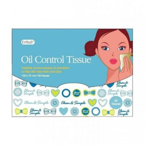 Cettua Clean & Simple Oil Control Tissue 50's