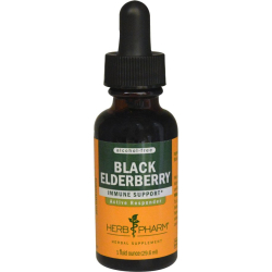 Herb Pharm Black Elderberry Glycerite 1 Oz Herb Pharm Black Elderberry Glycerite 1 Oz